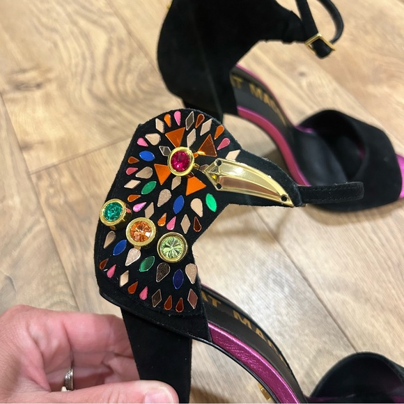 KAT MACONIE Phoenix beaded high heels - Size 38 / 8 - Picture 5 of 12